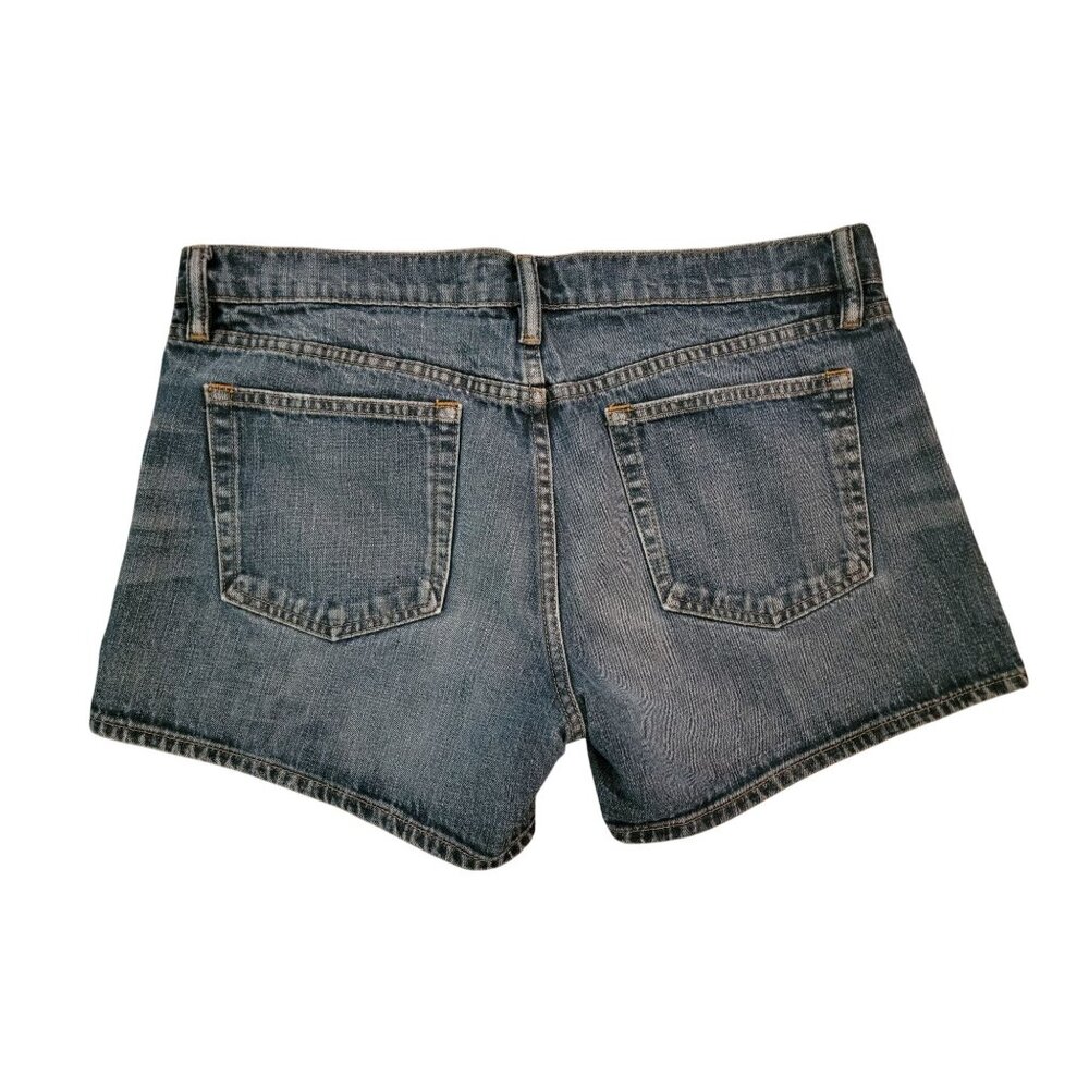 Ralph Lauren Sport Womens Denim Shorts Size 12 Cotton Blue Made In Colombia - Picture 3 of 5